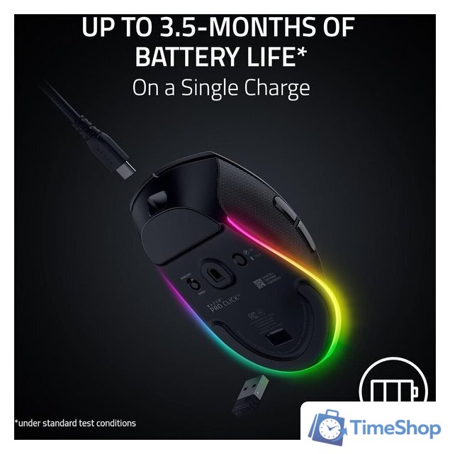 Мышь Razer Pro Click V2 - Изображение №7 — Интернет-магазин Time-Shop