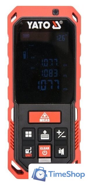 Лазерный дальномер Yato YT-73126 - Изображение №1 — Интернет-магазин Time-Shop