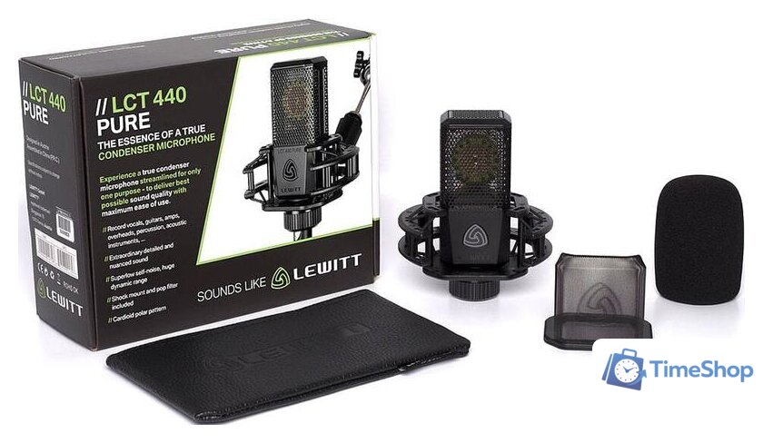 Проводной микрофон Lewitt LCT 440 Pure - Изображение №5 — Интернет-магазин Time-Shop