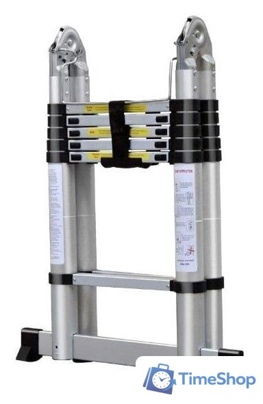 Лестница-трансформер Алюмет DTLH 2.2 (2x7 ступеней) - Изображение №1 — Интернет-магазин Time-Shop