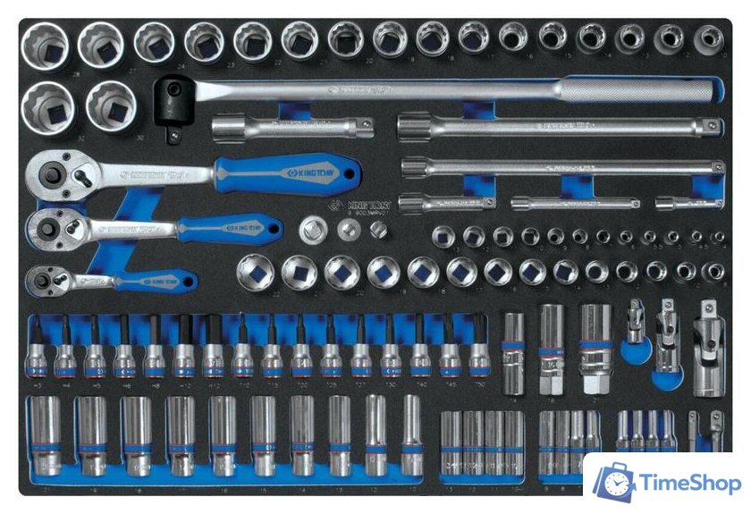 Универсальный набор инструментов King Tony 9-9003MRV01 (103 предмета) - Изображение №1 — Интернет-магазин Time-Shop