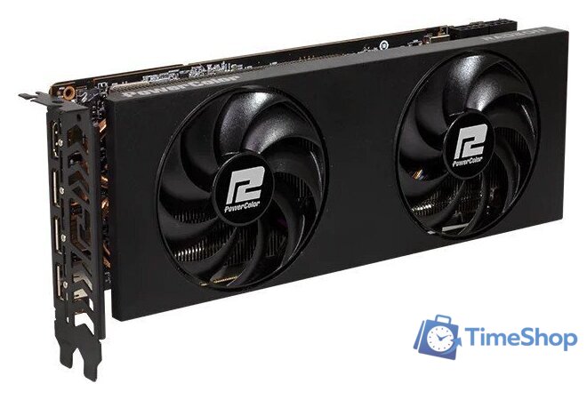 Видеокарта PowerColor AMD Radeon RX 7800 XT 16GB GDDR6 RX7800XT 16G-P - Изображение №1 — Интернет-магазин Time-Shop