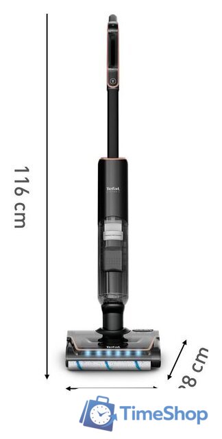 Вертикальный моющий пылесос Tefal X-Clean GF5736F4 - Изображение №8 — Интернет-магазин Time-Shop