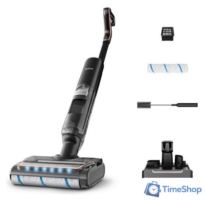 Вертикальный моющий пылесос Tefal X-Clean GF5736F4 - Изображение №1 — Интернет-магазин Time-Shop