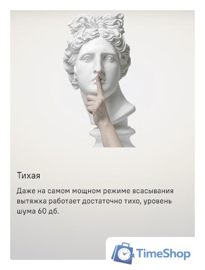 Кухонная вытяжка MAUNFELD Eagle 850 60 (белое стекло) - Изображение №14 — Интернет-магазин Time-Shop