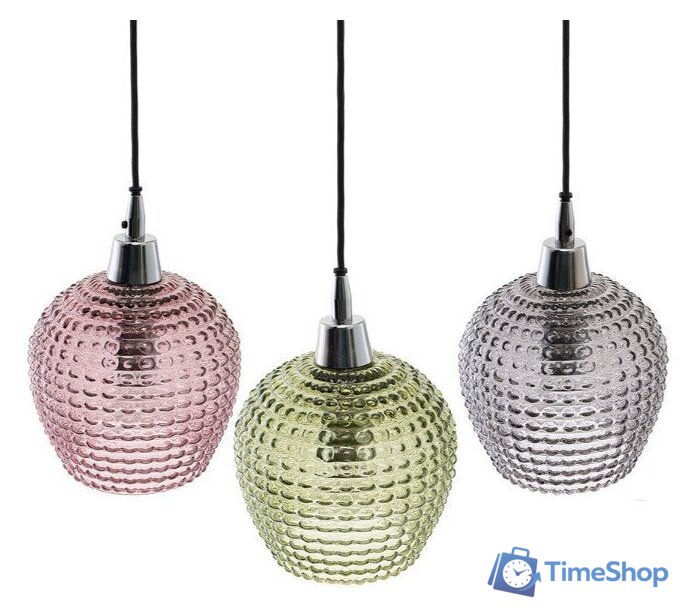 Подвесная люстра Bergenson Bjorn Aurora BB0000564 (сливовый/зеленый/серый) - Изображение №4 — Интернет-магазин Time-Shop