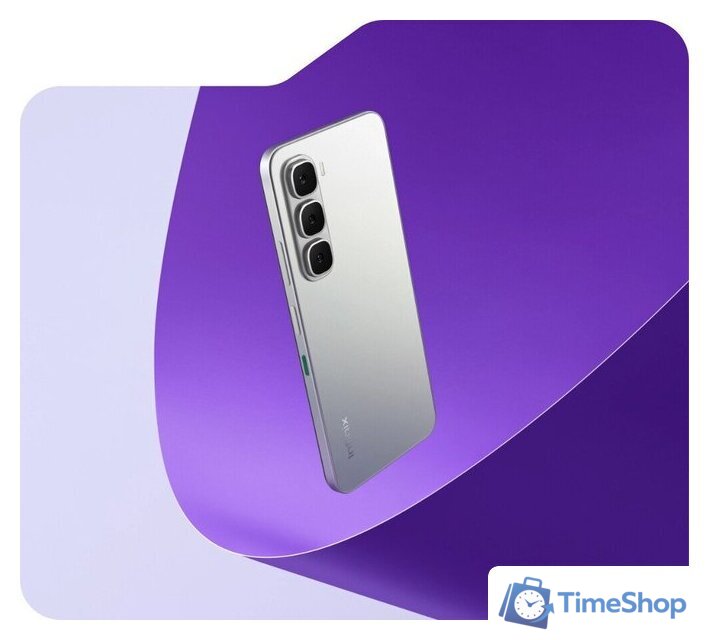 Телефон Infinix Hot 60i X6728 8GB/256GB (серебристый) - Изображение №5 — Интернет-магазин Time-Shop