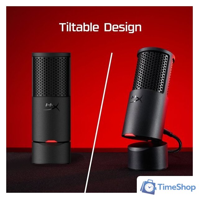 Проводной микрофон HyperX SoloCast 2 (черный) - Изображение №13 — Интернет-магазин Time-Shop