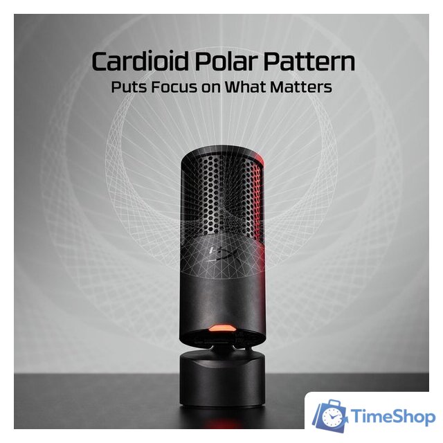 Проводной микрофон HyperX SoloCast 2 (черный) - Изображение №11 — Интернет-магазин Time-Shop