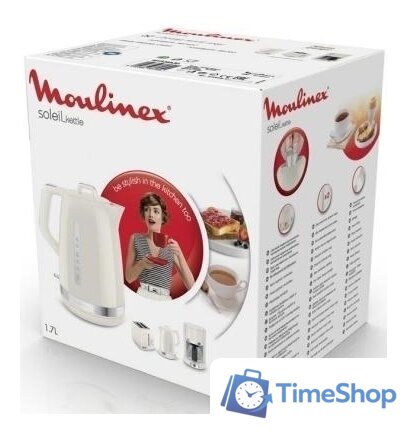 Электрический чайник Moulinex BY320A30 - Изображение №4 — Интернет-магазин Time-Shop
