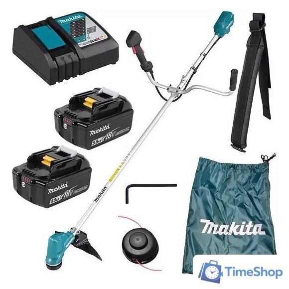 Триммер Makita DUR190URT3 (с 2-мя АКБ) - Изображение №1 — Интернет-магазин Time-Shop