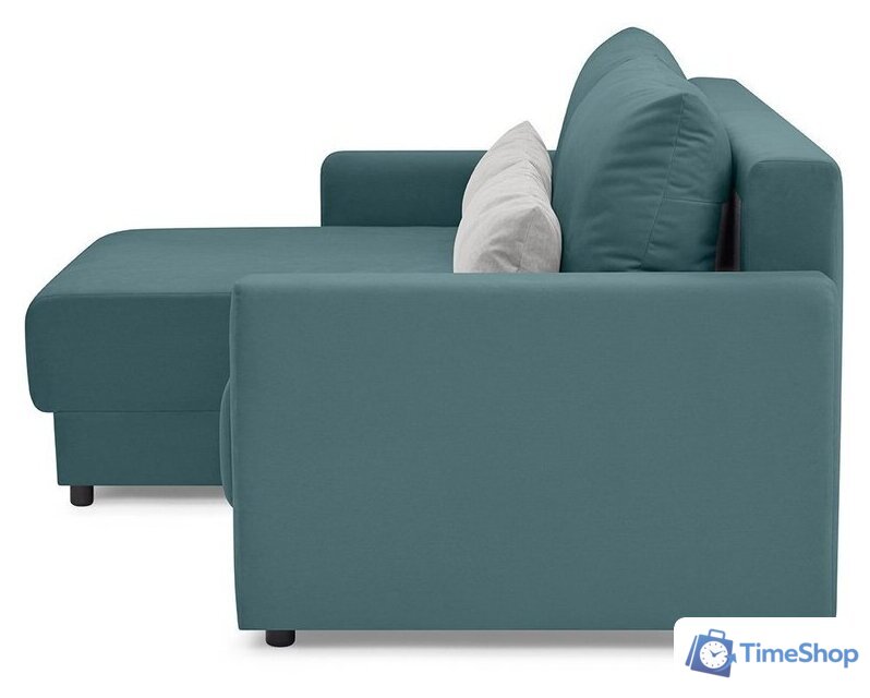 Угловой диван Mio Tesoro Таун 264 1.5ек-1.5пф (1367 серо-голубой) - Изображение №4 — Интернет-магазин Time-Shop