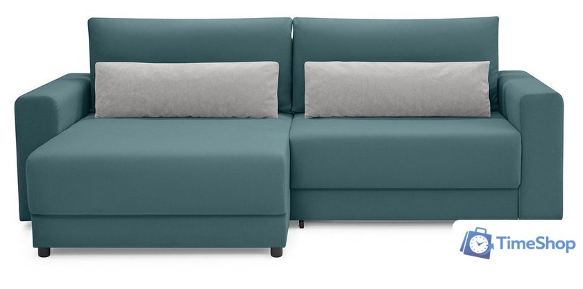 Угловой диван Mio Tesoro Таун 264 1.5ек-1.5пф (1367 серо-голубой) - Изображение №2 — Интернет-магазин Time-Shop