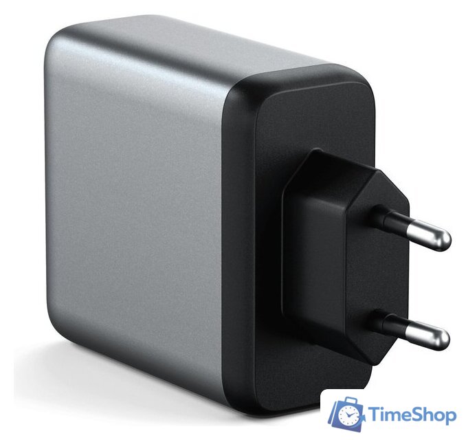 Сетевое зарядное Satechi 100W USB-C PD Wall Charger ST-UC100WSM-EU - Изображение №2 — Интернет-магазин Time-Shop