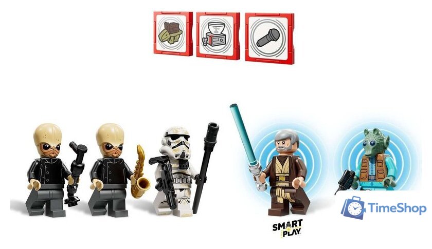 Конструктор LEGO Star Wars 75425 Smart Play Кантина Мос Эйсли - Изображение №7 — Интернет-магазин Time-Shop