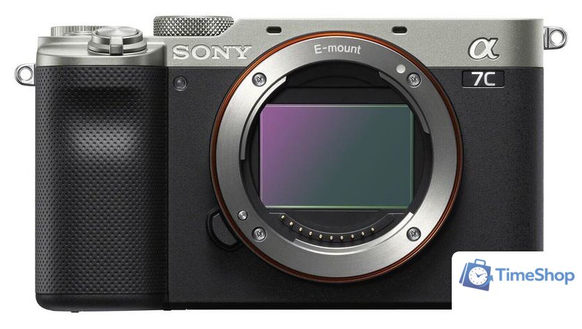 Беззеркальный фотоаппарат Sony Alpha a7C Body (серебристый) - Изображение №1 — Интернет-магазин Time-Shop