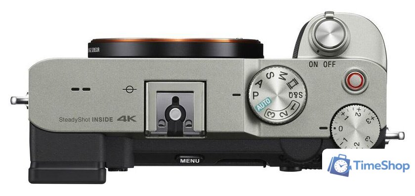 Беззеркальный фотоаппарат Sony Alpha a7C Body (серебристый) - Изображение №6 — Интернет-магазин Time-Shop