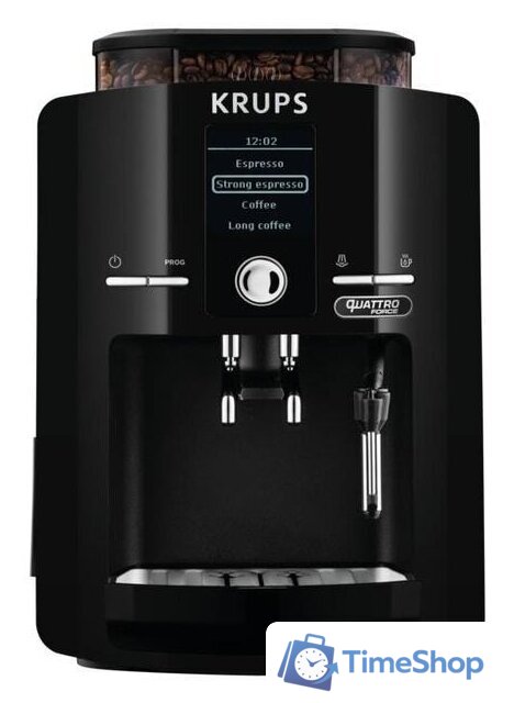 Кофемашина Krups Quattro Force EA82F010 - Изображение №4 — Интернет-магазин Time-Shop