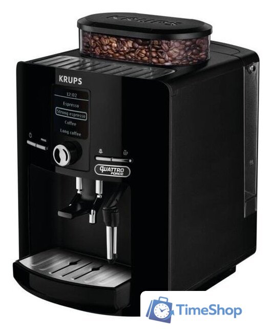 Кофемашина Krups Quattro Force EA82F010 - Изображение №3 — Интернет-магазин Time-Shop