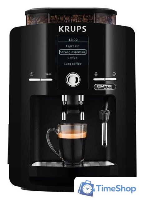 Кофемашина Krups Quattro Force EA82F010 - Изображение №2 — Интернет-магазин Time-Shop