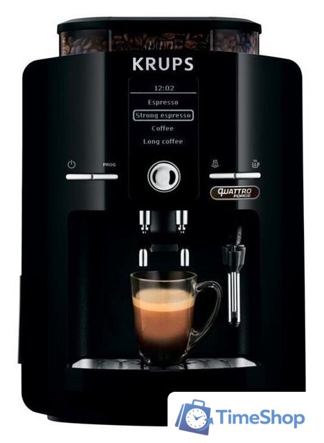Кофемашина Krups Quattro Force EA82F010 - Изображение №6 — Интернет-магазин Time-Shop