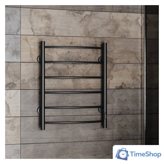 Полотенцесушитель Roxen Santi BK-109AW-6T 11030-5365B (черный) - Изображение №2 — Интернет-магазин Time-Shop