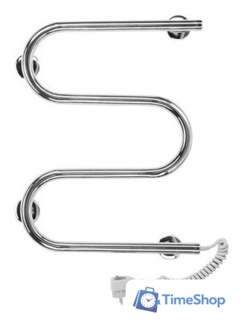 Полотенцесушитель TERMINUS Электро М-образный 26.9 ПС 500х500 (хром) - Изображение №1 — Интернет-магазин Time-Shop