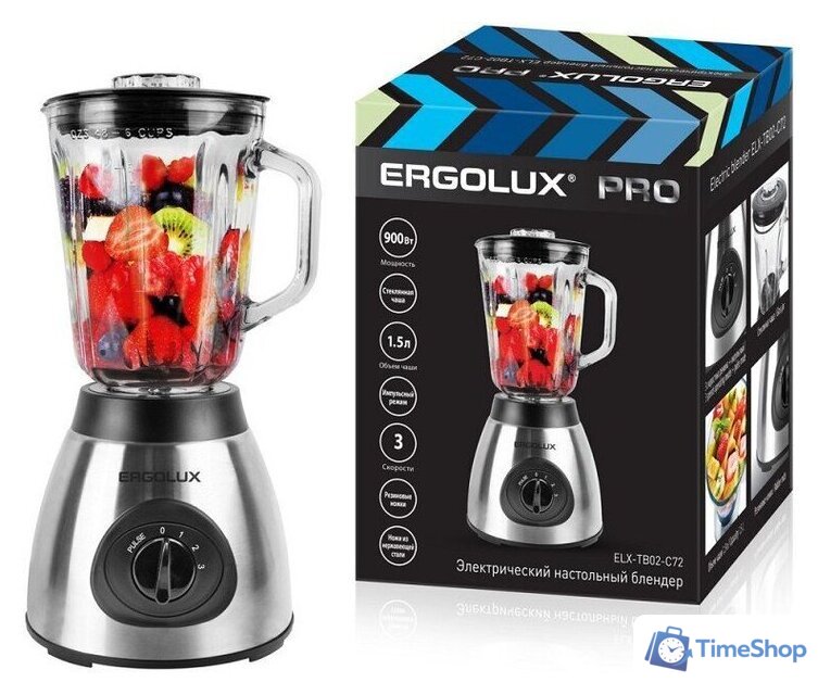 Стационарный блендер Ergolux ELX-TB02-C72 - Изображение №1 — Интернет-магазин Time-Shop