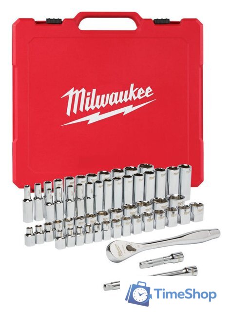 Набор головок слесарных Milwaukee 4932464946 (56 шт) - Изображение №1 — Интернет-магазин Time-Shop