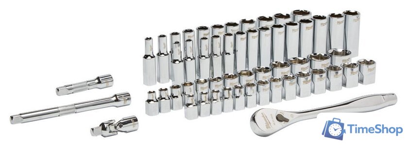 Набор головок слесарных Milwaukee 4932464946 (56 шт) - Изображение №2 — Интернет-магазин Time-Shop