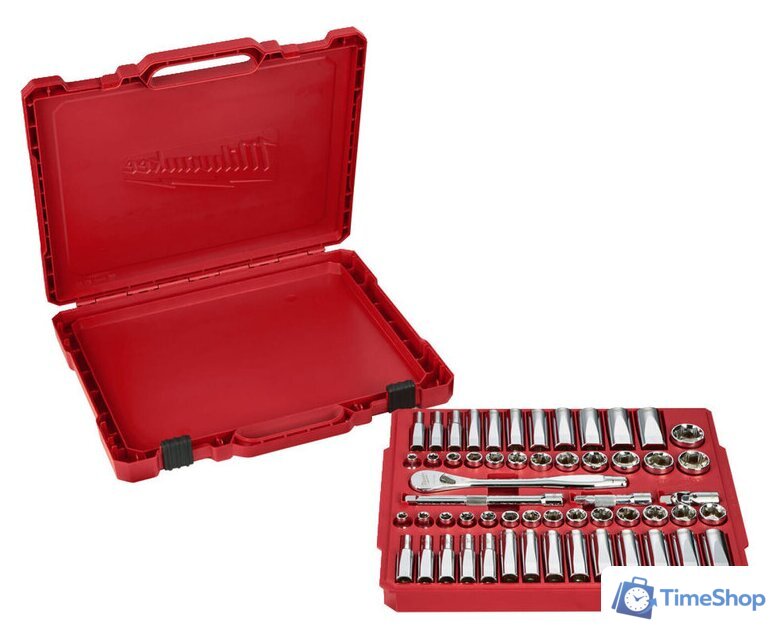 Набор головок слесарных Milwaukee 4932464946 (56 шт) - Изображение №4 — Интернет-магазин Time-Shop