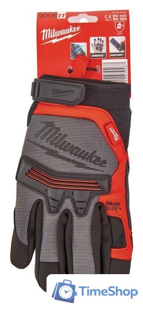 Перчатки хозяйственные Milwaukee Demolition 11/XL 48229734 - Изображение №2 — Интернет-магазин Time-Shop