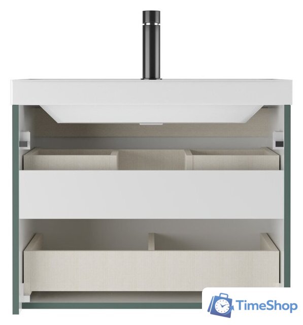  Домино Тумба под умывальник Unit 70 Garden В2 (зеленый) - Изображение №4 — Интернет-магазин Time-Shop