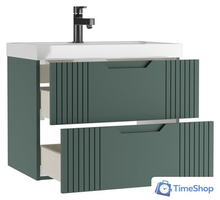  Домино Тумба под умывальник Unit 70 Garden В2 (зеленый) - Изображение №3 — Интернет-магазин Time-Shop