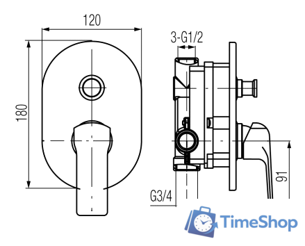 Смеситель Valvex Aurora Rose Gold 2445270 - Изображение №2 — Интернет-магазин Time-Shop