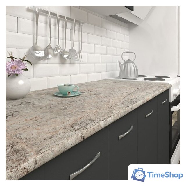 Готовая кухня Mio Tesoro Экстра-лайт 2.2 (антрацит/марсель) - Изображение №3 — Интернет-магазин Time-Shop