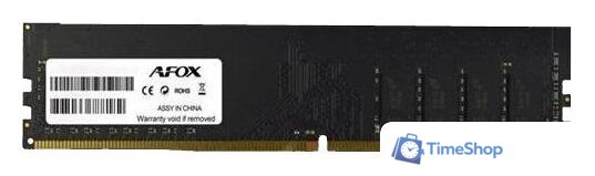 Оперативная память AFOX 8GB DDR4 PC4-19200 AFLD48EK1P - Изображение №1 — Интернет-магазин Time-Shop