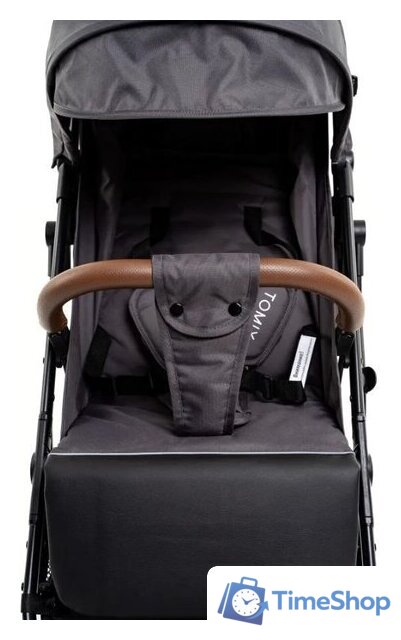 Коляска прогулочная «книга» Tomix Luna Lux HP-718LUX (темно-серый) - Изображение №8 — Интернет-магазин Time-Shop