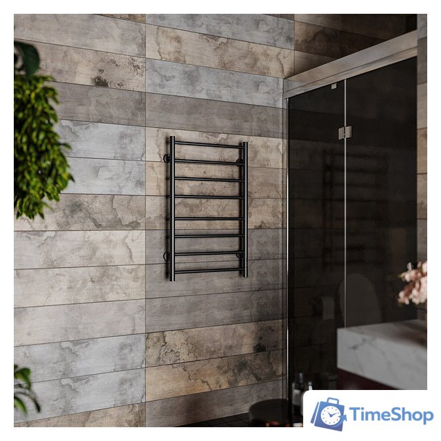 Полотенцесушитель Roxen Caspia BK-109W-8T 11070-5385B (черный) - Изображение №5 — Интернет-магазин Time-Shop