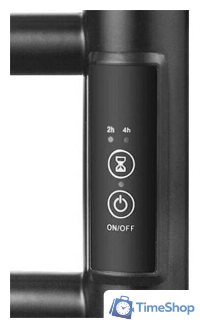 Полотенцесушитель Roxen Caspia BK-109W-8T 11070-5385B (черный) - Изображение №2 — Интернет-магазин Time-Shop