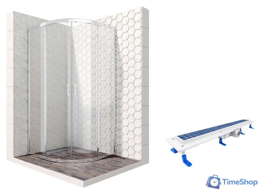 Душевой уголок Ambassador Set 14011104-ST12 - Изображение №1 — Интернет-магазин Time-Shop