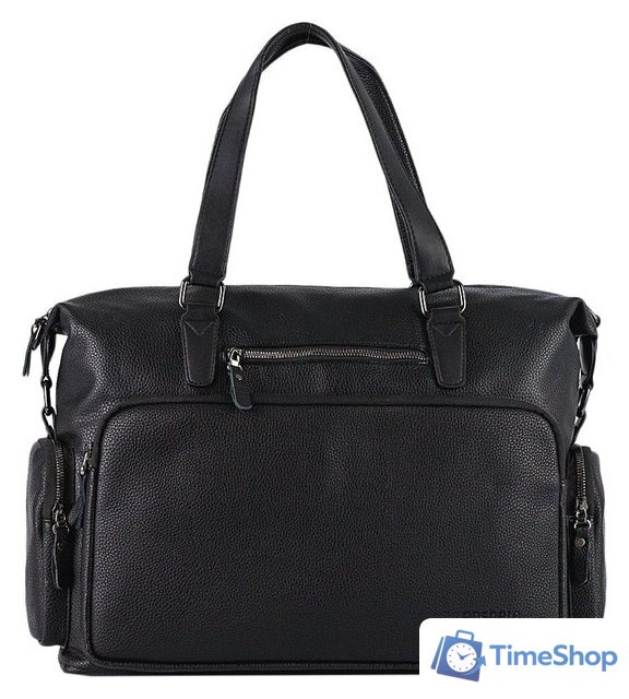 Дорожная сумка Poshete 249-D019-1-BLK (черный) - Изображение №1 — Интернет-магазин Time-Shop