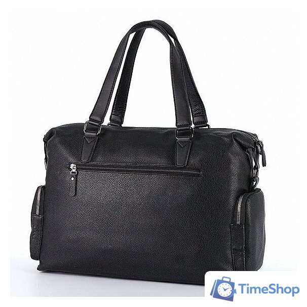 Дорожная сумка Poshete 249-D019-1-BLK (черный) - Изображение №3 — Интернет-магазин Time-Shop