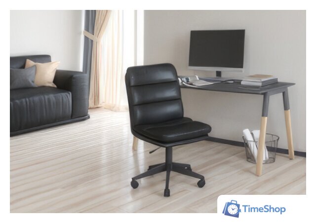 Офисное кресло CHAIRMAN 919 (экопремиум черный) - Изображение №5 — Интернет-магазин Time-Shop