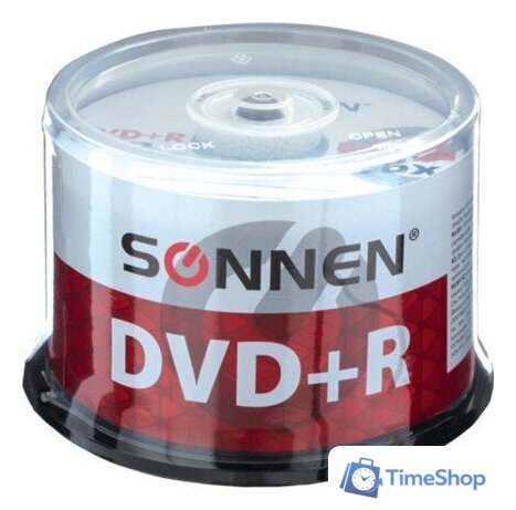 DVD+R диск Sonnen 4.7Gb 16x 512577 (50 шт.) - Изображение №1 — Интернет-магазин Time-Shop