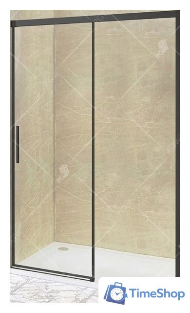 Душевая дверь RGW LE-12B 130 (черный/прозрачное стекло) - Изображение №1 — Интернет-магазин Time-Shop