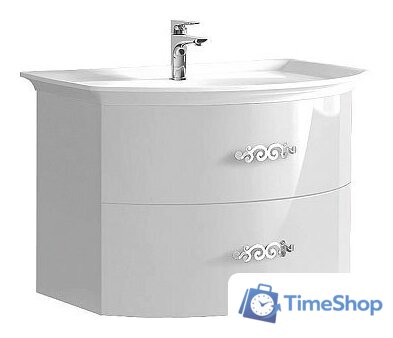  Belux Тумба с умывальником Версаль НП80-02 (белый) - Изображение №1 — Интернет-магазин Time-Shop