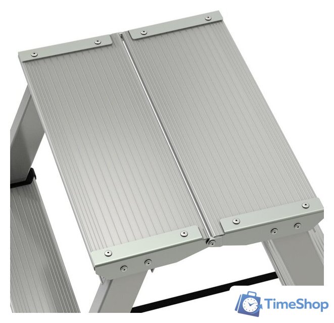 Лестница-стремянка Новая высота NV 212 с увеличенной площадкой 2x5 ступеней - Изображение №4 — Интернет-магазин Time-Shop