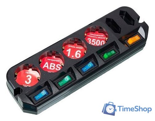 Удлинитель Most A16 (1.6 м, черный) - Изображение №1 — Интернет-магазин Time-Shop