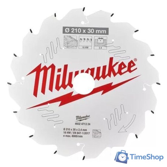 Пильный диск Milwaukee 4932471324 - Изображение №1 — Интернет-магазин Time-Shop